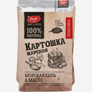 Чипсы Bruto Natural Картошка жареная морская соль и масло