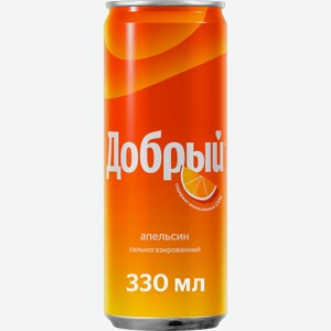 Вода Апельсин с витамином С Добрый® 0.33л