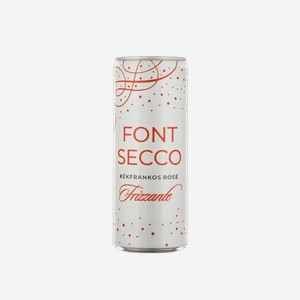 Игристое вино Font Secco Kekfrankos Rose Frizzante 0.25л