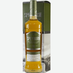 Виски Speyburn, 10 летней выдержки 0.7л