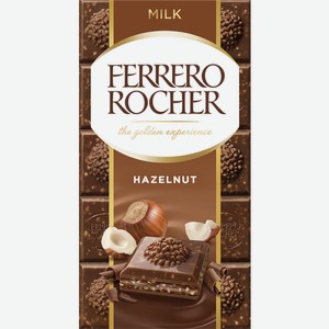 Шоколад молочный Ferrero Rocher