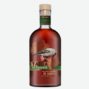 Настойка Тайга Кедровая 0.5л