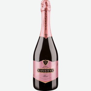 Игристое вино Напиток фруктовый Лаветти розе слад.газ. 0.75л