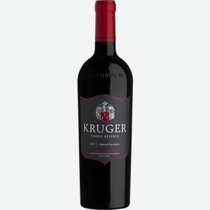 Вино Cabernet Sauvignon Reserve Kruger Family 0.75л