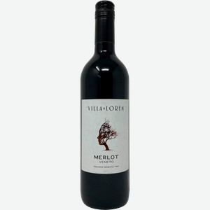 Вино Villa Loren Merlot 0.75л