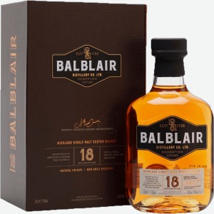 Виски Whiskey Balblair 18 Year Old 0.7л