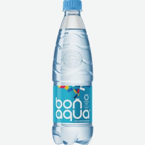 Вода Bonaqua чистая негазированная питьевая 0.5л