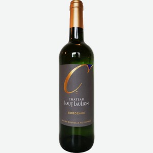 Вино Haut Laulion Bordeaux сухое белое 0.75л