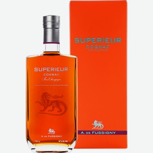 Коньяк A. de Fussigny Superieur Cognac Fine Champagne 0.7л
