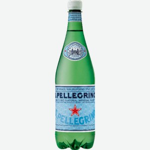 Минеральная вода Sanpellegrino газированная 1л