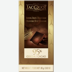 Горький шоколад Jacquot 95%
