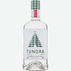 Водка Tundra Nordic Nature 0.5л