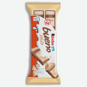 Шоколадные батончики Kinder Bueno White