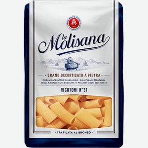 Макароны Макаронные изделия la Molisana №31 трубки рифлёные