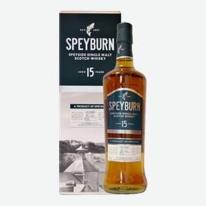 Виски Speyburn 15 years 0.7л