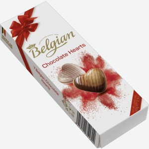 Шоколадные конфеты The Belgian Сердечки