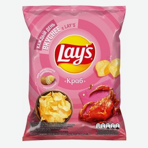 Чипсы Лейз Краб 70г