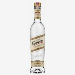 Водка Беленькая Ржаной Солод, 0.5 л