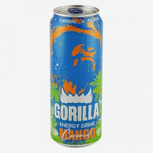 Напиток энергетический Gorilla Mango Coconut, 450 мл
