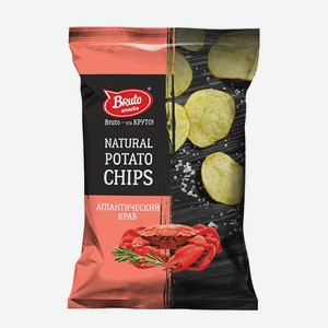 Чипсы Bruto Со Вкусом Краба 130гр