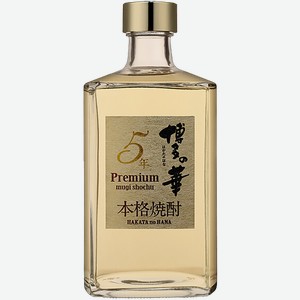 Сётю Hakata No Hana Premium Mugi Shochu 35.5% 0.5 л.