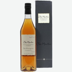 Арманьяк Clos Martin Bas Armagnac VSOP (gift box) 40% 0.7 л.