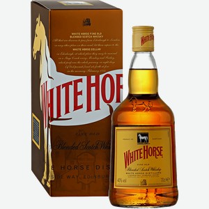 Виски White Horse Blended Scotch Whisky (gift box) 40% 0.7 л.