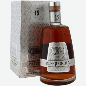 Ром Quorhum 15 Anos Solera (gift box) 40% 0.7 л.