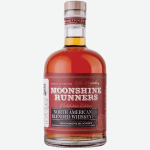 Виски Moonshine Runners North American Blended Whiskey 40% 0.7 л.