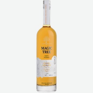 Дистиллят Magic Tree Honey Apricot Vodka Aregak 40% 0.5 л.