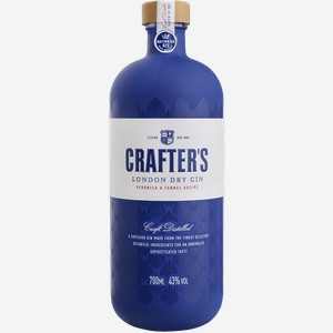 Джин Crafters London Dry Gin 43% 0.7 л.