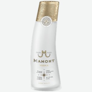 Водка Mamont 40% 0.375 л.