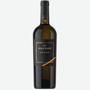 Вино Chardonnay Kuban. Novorossiysk Myskhako 14.5% 0.75 л.