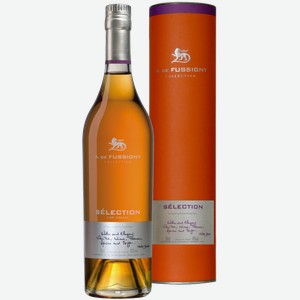 Коньяк A. de Fussigny Collection Selection Cognac (gift box) 40% 0.5 л.