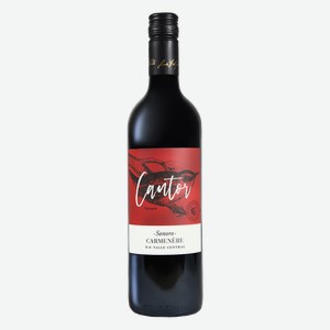 Вино Cantor Sonoro Carmenere Central Valley DO Luis Felipe Edwards 13% 0.75 л.
