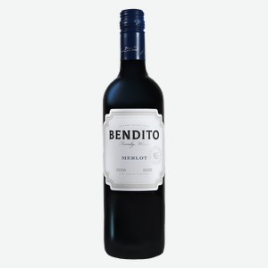 Вино Bendito Merlot Central Valley DO Luis Felipe Edwards 13% 0.75 л.