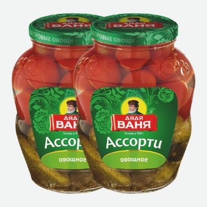 Ассорти овощное маринованное Дядя Ваня 1800 г