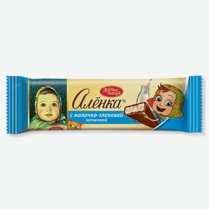 Шоколад Аленка с молочно-злаковой начинкой 45г