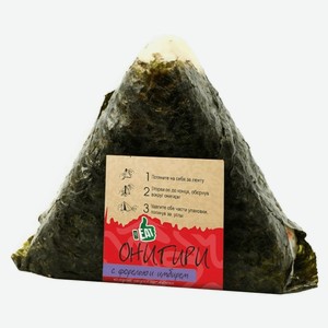 Онигири I like eat с форелью и имбирем, 100 г