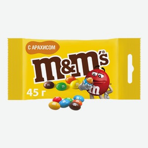 Драже M&M s с арахисом 45 г