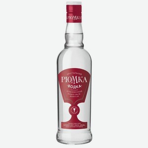 Водка особая Хрустальная Рюмка Клюквенная 0.5л