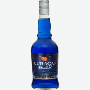 Ликёр Victor Fauconnier Blue Curacao 20% 0.7 л.