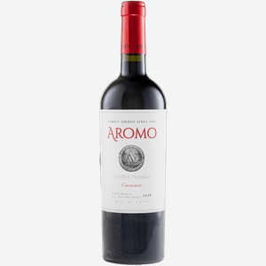 Вино Aromo Reserva Privada Carmenere Valle de Maule DO 13.5% 0.75 л.