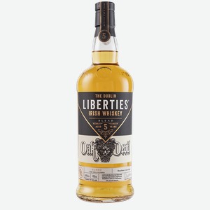 Виски The Dublin Liberties Oak Devil Blended Irish Whiskey 46% 0.7 л.