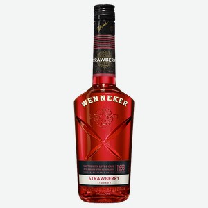 Ликёр Wenneker Strawberry 15% 0.7 л.