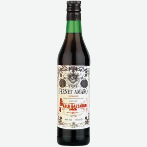 Ликёр Lazzaroni Fernet Amaro 40% 0.7 л.