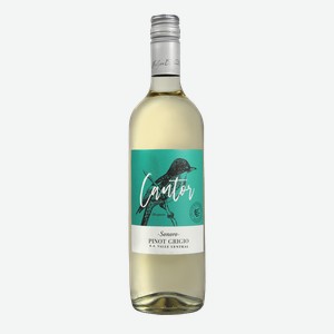 Вино Cantor Sonoro Pinot Grigio Central Valley DO Luis Felipe Edwards 12.5%  0.75 л.