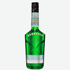 Ликёр Wenneker Creme de Menthe Green 20% 0.7 л.