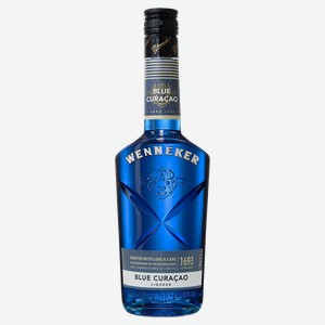 Ликёр Wenneker Blue Curacao 24% 0.7 л.