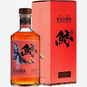 Виски Kujira Ryukyu Single Grain Japanese Whisky 15 y.o. (gift box) 43% 0.7 л.